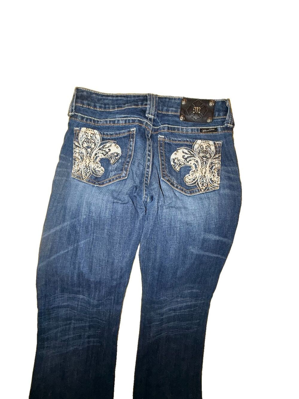 Miss Me boot Cut jeans JP5005L Size 28 X 34